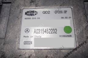 БЛОК УПРАВЛЕНИЯ КПП MERCEDES a0315452232 cfc200.02
