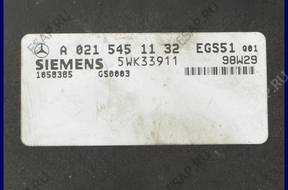 БЛОК УПРАВЛЕНИЯ КПП MERCEDES E-KLASA W210 A0215451132