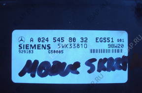 БЛОК УПРАВЛЕНИЯ КПП MERCEDES W210 E-KLASA