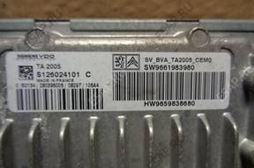 БЛОК УПРАВЛЕНИЯ КПП PEUGEOT 207 1.6 16V  2008 ГОД
