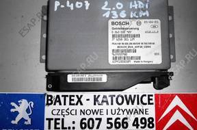БЛОК УПРАВЛЕНИЯ КПП PEUGEOT 407 2.0 HDI 9659205980