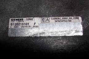 БЛОК УПРАВЛЕНИЯ КПП PEUGEOT CITROEN sim82 s120215101f