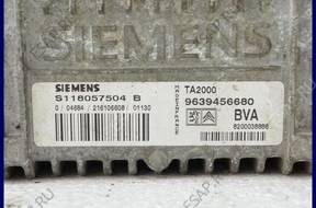 БЛОК УПРАВЛЕНИЯ КПП PEUGEOT S118057504B 9639456680