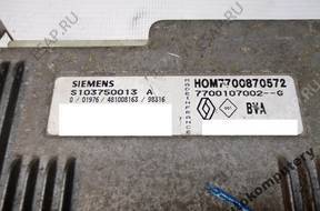 БЛОК УПРАВЛЕНИЯ КПП RENAULT 7700870572 s103750013a