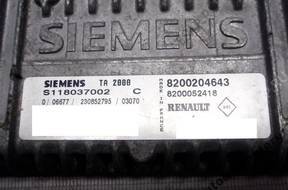 БЛОК УПРАВЛЕНИЯ КПП RENAULT 8200204643 s118037002c