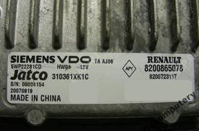 БЛОК УПРАВЛЕНИЯ КПП RENAULT 8200865078 5wp22281cd