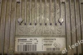 БЛОК УПРАВЛЕНИЯ КПП RENAULT S105280009B 8200033679