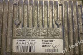 БЛОК УПРАВЛЕНИЯ КПП RENAULT S118037006D 8200298637