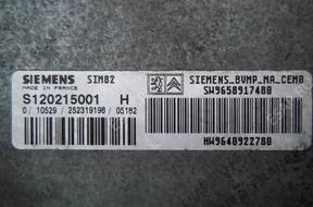 БЛОК УПРАВЛЕНИЯ КПП S120215001 9658917480 CITROEN C2