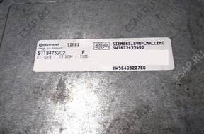 БЛОК УПРАВЛЕНИЯ КПП sim82 s118475202e 9659499680