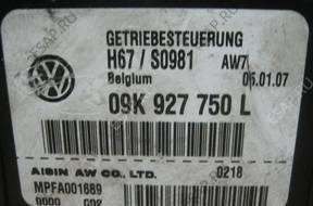 БЛОК УПРАВЛЕНИЯ КПП VW T5 2.5 TDI 09K927750 L