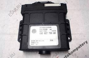 БЛОК УПРАВЛЕНИЯ КПП VW TOUAREG 09d927750ah