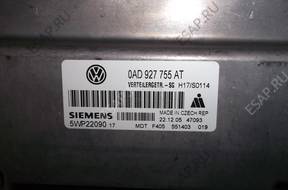 БЛОК УПРАВЛЕНИЯ КПП VW TOUAREG 2.5 TDI 0AD927755AT