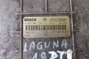 БЛОК УПРАВЛЕНИЯ  LAGUNA 1.9 DTI 0281001766 7700105952