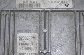 БЛОК УПРАВЛЕНИЯ LAGUNA II 16V 8200158443 8200045893 GAWAR