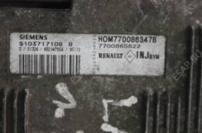 БЛОК УПРАВЛЕНИЯ LAGUNA VW S103717108B