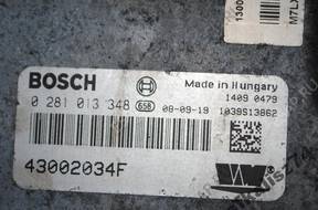 БЛОК УПРАВЛЕНИЯ LDV MAXUS 2.5 0281013348 43002034F