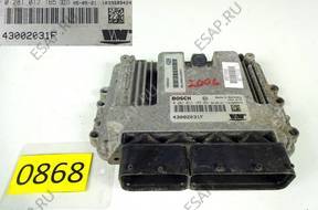 БЛОК УПРАВЛЕНИЯ LDV MAXUS 2.5 CRD 0281012165 43002031F