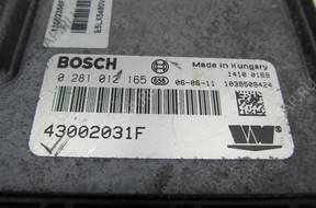 БЛОК УПРАВЛЕНИЯ LDV MAXUS 2.5 CRD   0281012165