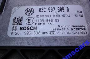 БЛОК УПРАВЛЕНИЯ LEGALNY   ДВИГАТЕЛЕМ VW 03L907309D