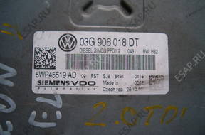 БЛОК УПРАВЛЕНИЯ   leon II 2,0 TDI 03G906018DT