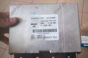 БЛОК УПРАВЛЕНИЯ MAN   siemens vdo ffr 81258057069
