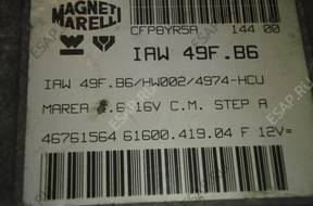 БЛОК УПРАВЛЕНИЯ   MAREA 1.6 IAW49F.B6