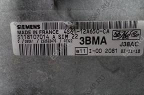 БЛОК УПРАВЛЕНИЯ MAZDA 2 03-07   SIM 22