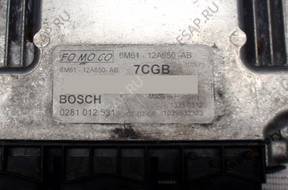 БЛОК УПРАВЛЕНИЯ MAZDA 3 6m6112a650ab 0281012531 7cgb