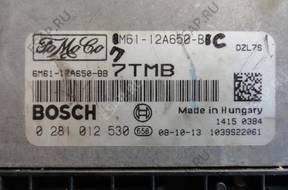 БЛОК УПРАВЛЕНИЯ MAZDA 3 6M6112A650BB 0281012530  OSTRW W