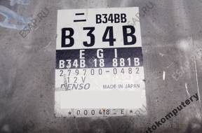 БЛОК УПРАВЛЕНИЯ MAZDA DEMIO 2797000482 b34b 279700-0482