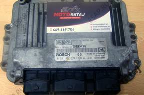БЛОК УПРАВЛЕНИЯ MAZDA FORD 0281011701 6M5112A650NA 9BXA