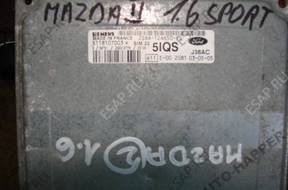 БЛОК УПРАВЛЕНИЯ MAZDA II 1.6  FORD 2S6A-12A650-TG 5IQS