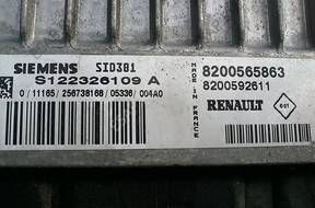 БЛОК УПРАВЛЕНИЯ   MEGANE 1,5DCI 122326109A SID301