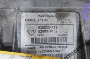 БЛОК УПРАВЛЕНИЯ  MEGANE 1.5 DCI 8200374152 8200334419