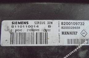 БЛОК УПРАВЛЕНИЯ   MEGANE S110110014B 8200109732