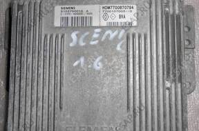 БЛОК УПРАВЛЕНИЯ MEGANE SCENIC S103750016 A 7700107003 D
