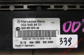 БЛОК УПРАВЛЕНИЯ MERCEDES 0025459401 5DK007973-30 БЛОК УПРАВЛЕНИЯ MERCEDES 0025459401 5DK007973-30