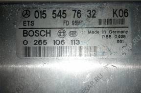 БЛОК УПРАВЛЕНИЯ MERCEDES 0155457632 K06 0265106113 K06 БЛОК УПРАВЛЕНИЯ MERCEDES 0155457632 K06 0265106113 K06