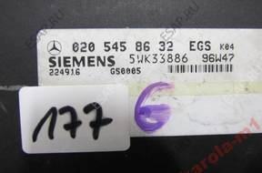 БЛОК УПРАВЛЕНИЯ MERCEDES 0205458632 SIEMENS 5WK33886