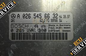 БЛОК УПРАВЛЕНИЯ MERCEDES 0261206300 A0265456632