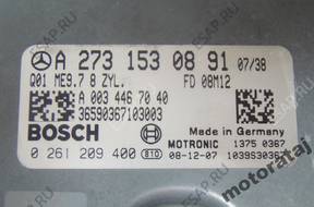 БЛОК УПРАВЛЕНИЯ MERCEDES 0261209400 A2731530891 ME9.7
