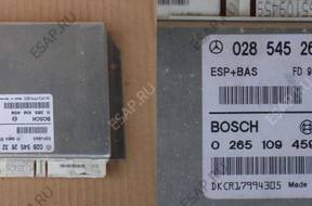 БЛОК УПРАВЛЕНИЯ   MERCEDES 0265109459 0285452632 БЛОК УПРАВЛЕНИЯ   MERCEDES 0265109459 0285452632