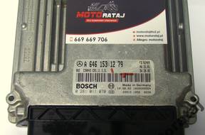 БЛОК УПРАВЛЕНИЯ MERCEDES 0281011070 A6461531279 CR3.11 БЛОК УПРАВЛЕНИЯ MERCEDES 0281011070 A6461531279 CR3.11