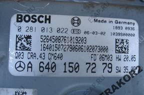 БЛОК УПРАВЛЕНИЯ MERCEDES 0281013022 6401507279 БЛОК УПРАВЛЕНИЯ MERCEDES 0281013022 6401507279