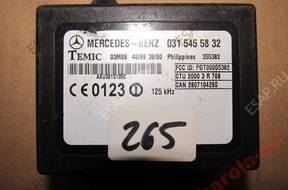 БЛОК УПРАВЛЕНИЯ MERCEDES 0315455832 TEMIC 03M08