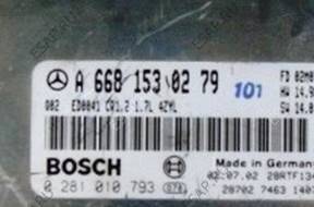 БЛОК УПРАВЛЕНИЯ MERCEDES 1,7 CDI A klasa 0281010793