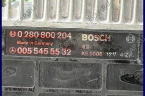 БЛОК УПРАВЛЕНИЯ MERCEDES 124 190 0280800204 0055455532