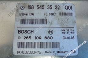 БЛОК УПРАВЛЕНИЯ MERCEDES 1685453532 Q01 0265109630 БЛОК УПРАВЛЕНИЯ MERCEDES 1685453532 Q01 0265109630