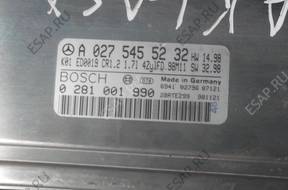БЛОК УПРАВЛЕНИЯ   MERCEDES 1.7 A0275455232